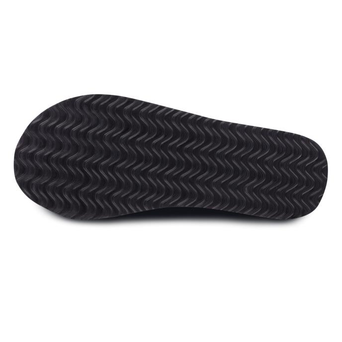 totes® Mens Tape Toe Post Sandal Black Extra Image 5